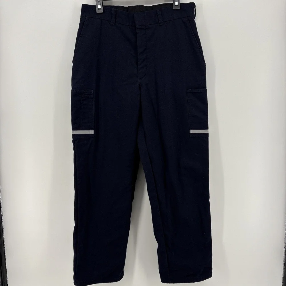 FedEx Uniform Work Pants 34Rx31 Stan Herman VF‎ Imagewear Cargo Reflective NWT